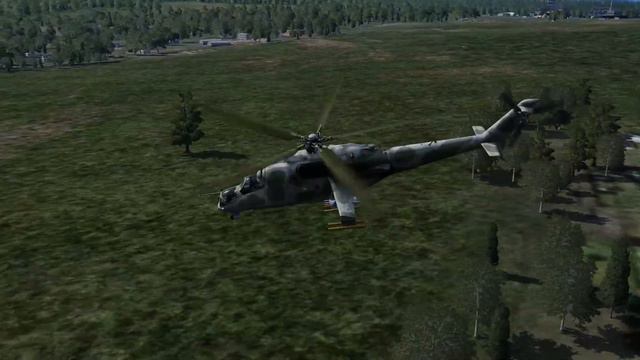 Ми-24П - Штурм цементного завода (DCS World: Multicrew)