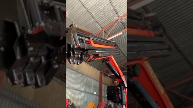 Palfinger 21502 кран манипулятор. Проверка технического состояния, тел. +7(981)7105640