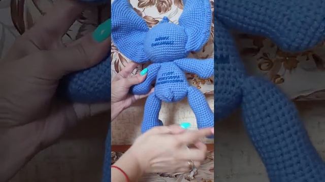 оцени мою работу . стич игрушка обзор. #Handmadestichtoy #LiloandStitch