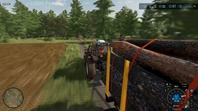 HARVESTING OUR FIRST CROPS!! FS22 Timelapse Korpi Ep 5