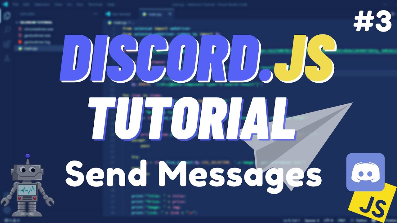 Урок №3 Discord JS - Отправка сообщений и ограничение каналов/пользователей