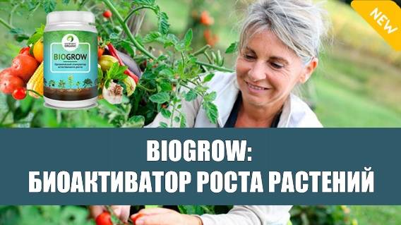 Активатор роста растений 🚫 Биоудобрение BioGrow отзывы 💯