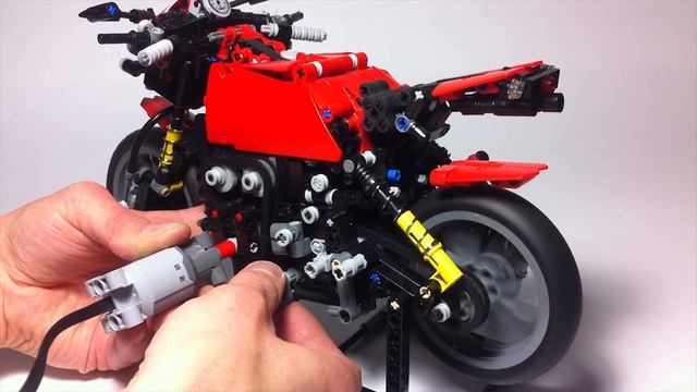 MOC Motorcycle SportBike Lego Technic Full Review