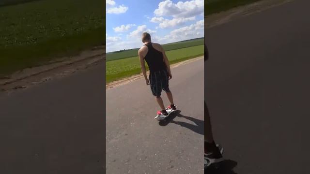 первая езда на скейте