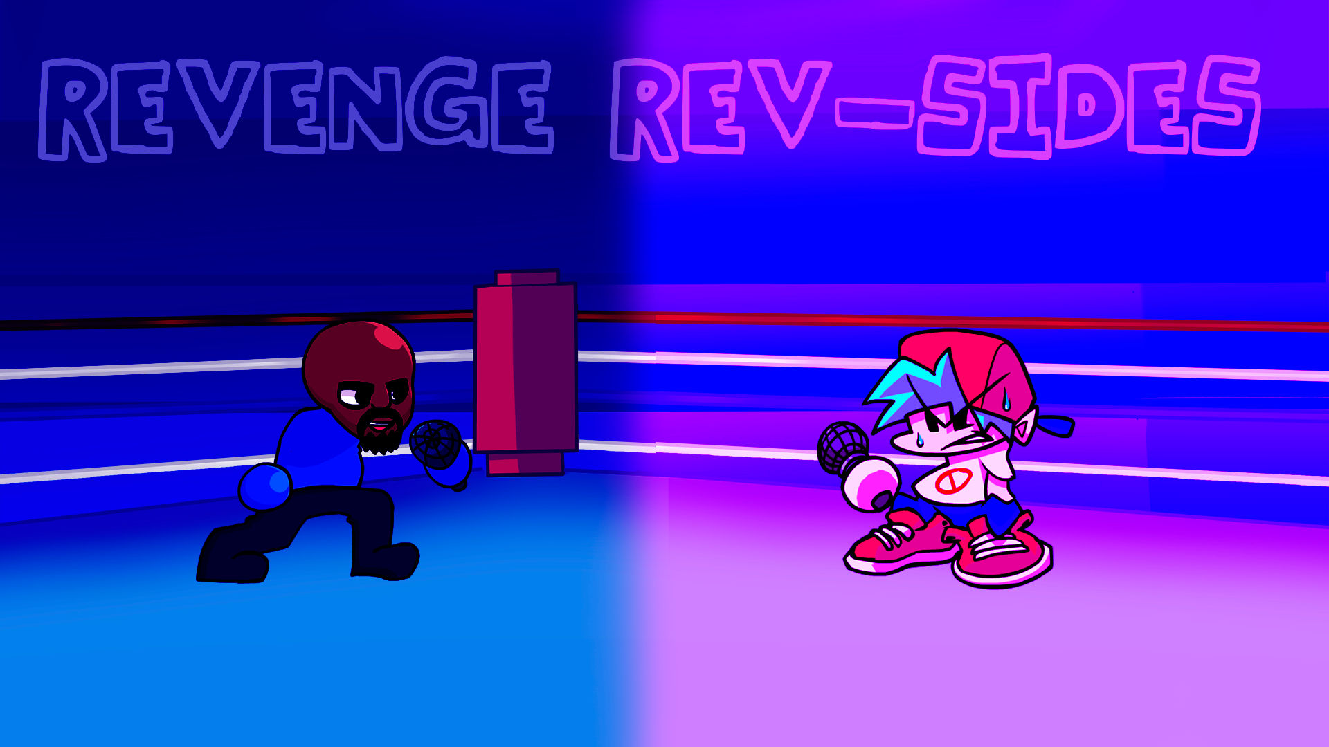 Friday Night Funkin' Revenge Rev-Sides (Speed 0.6 28 misses 93.03% accuracy)