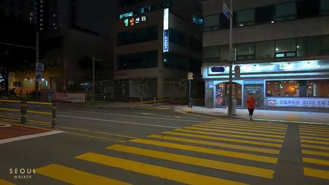Seoul Night Walk From Hongdae to Mangwon-dong Street  Korea Nightlife