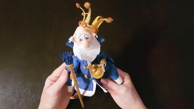 Приглашение на МК Царь из мультфильма "Вовка в тридевятом царстве" Светланы Урусовой