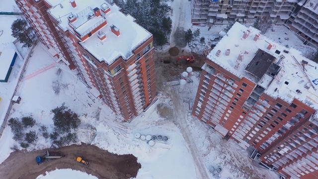 Жилой комплекс "Эволюция". Облетка ноябрь