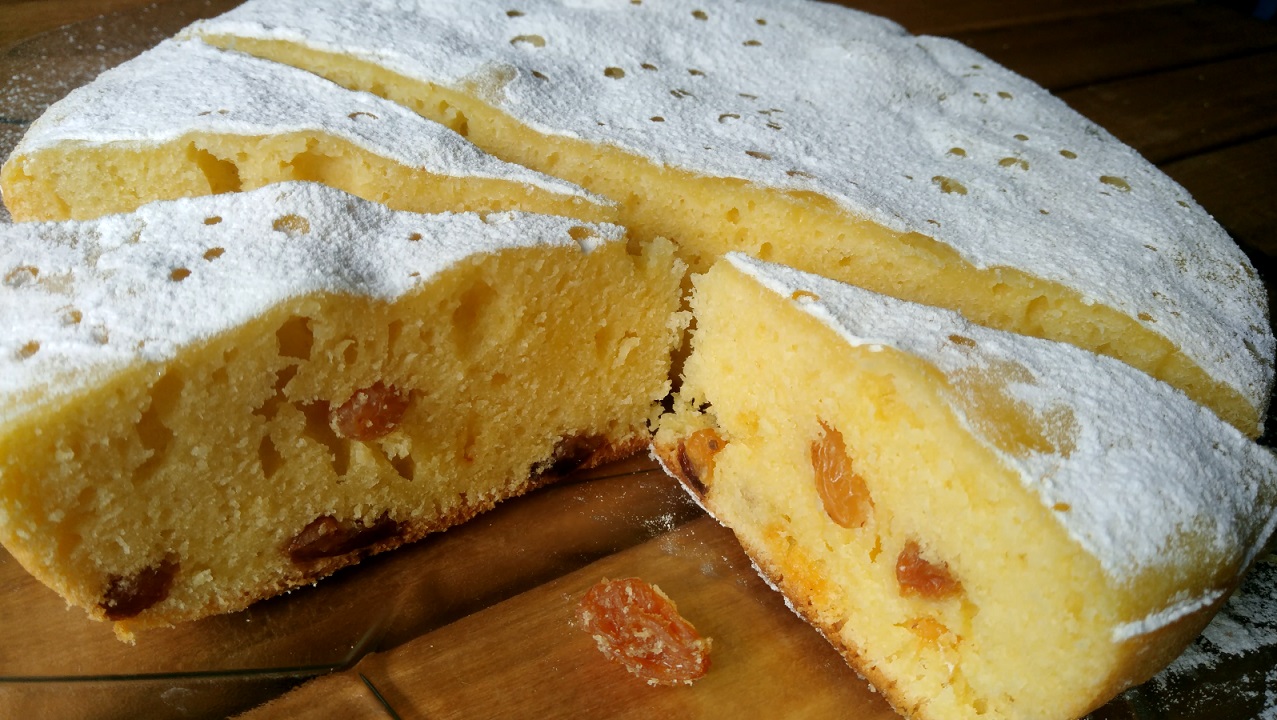 Кекс лимонный с изюмом рецепт в мультиварке. Вкусная домашняя выпечка к чаю!