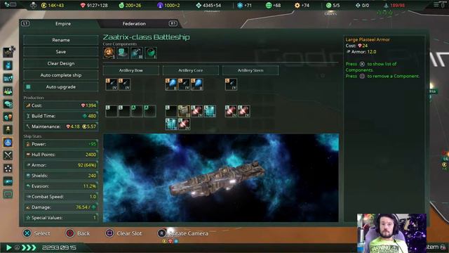 A Clash of Titans! Stellaris Console Edition Versus(A Song of Space&Fire 4 (Part 1)