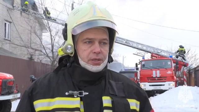 Начальник управления пожаротушения и проведения аварийно-спасательных работ Алексей Чикунов