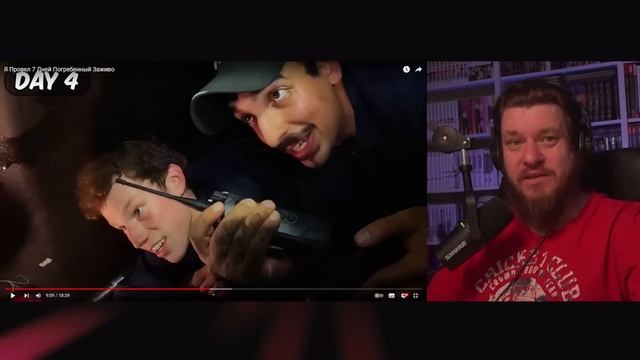 Я Провел 7 Дней Погребенный Заживо | РЕАКЦИЯ НА MrBeast