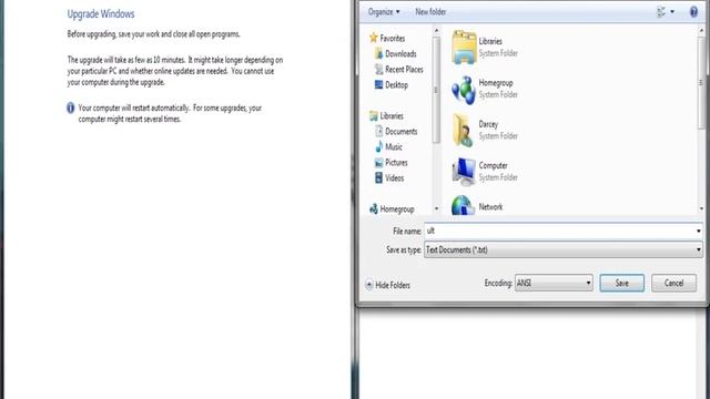 Upgrading Windows 7 Home Premium