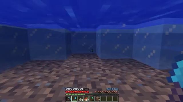 Minecraft - Respiration III Enchantment Test (Extended Breathing Underwater)