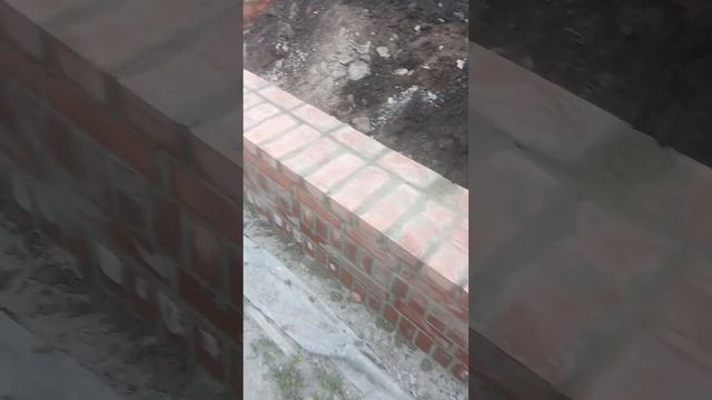 Закончил класть цоколь Пристройка санузел #цоколь #строительство #пристройка #виталийбенчак