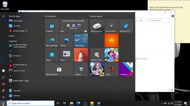 How to find Windows Activation key of your computer and laptop / Windows 10 license key