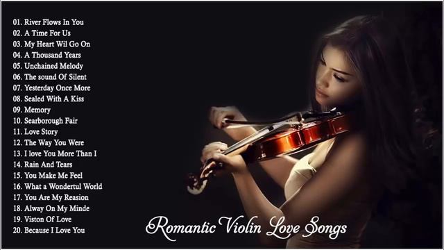 Top 50 Instrumental Love Songs Collection: Saxophone, Piano, Guitar, Violin Love Songs Instrumental