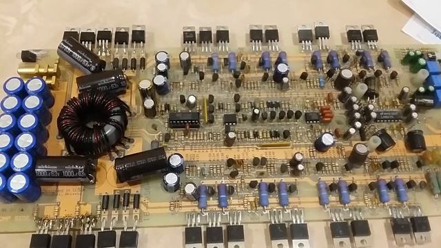 Усилитель PPI PC4400.2 . Ремонт после переполюсовки .  Схема УМ и особенности .