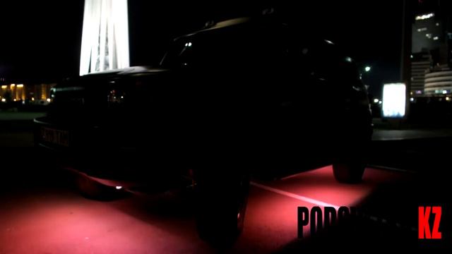 Светодиодная подсветка днища автомобиля. Пример использования светодиодной ленты от PODSVETKA.KZ