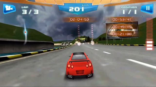 Fast Racing 3D - Gameplay Part 1 - Beginner 1~4 - Old Mobile Games