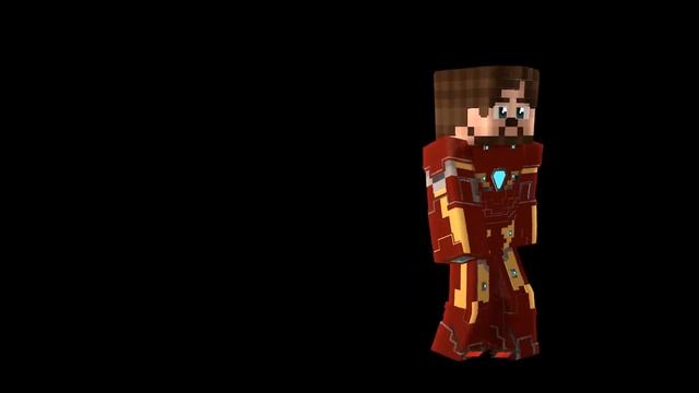 INFINITY WAR MINECRAFT IRON MAN MARK 50 RIG SUIT UP TEST #infinitywar #anishwijv9 #cinema4d
