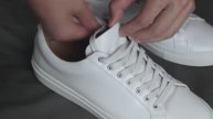 Как сделать скрытую шнуровку кроссовок?