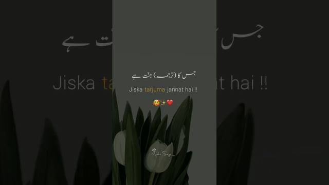 bahut pyara name hai na ammi  ...........tarjuma