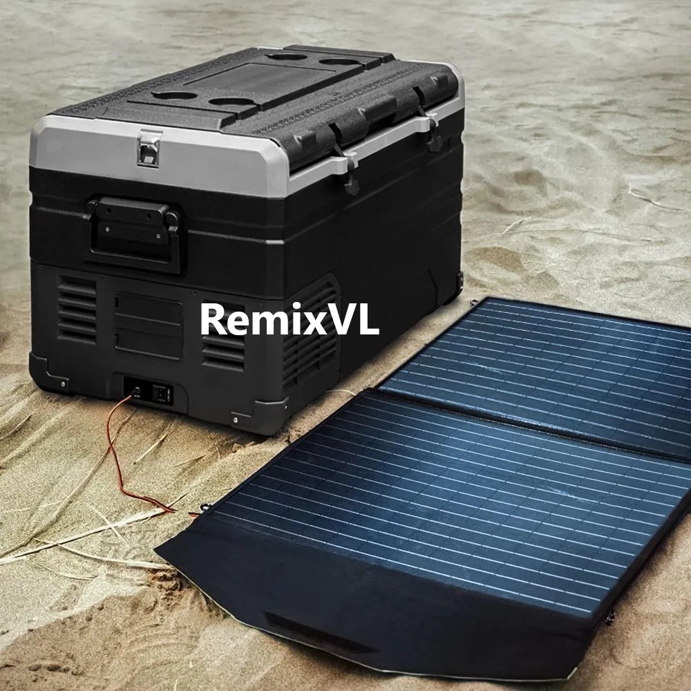 Магазин RemixVL: Видео 120 литров Автомобильный холодильник компрессорный Alpicool TD120