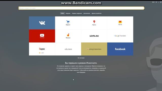 Как сделать так чтобы браузер не записывал историю!?
