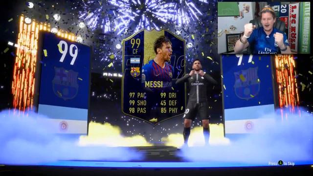 MESSI И MBAPPE В ПАКЕ | ПЕРВЫЕ ПАКИ TOTY FIFA 19