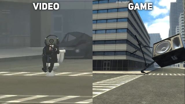 Skibidi Toilet Original Video vs Game vs Minecraft version