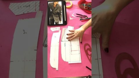 Моделирование пиджака.