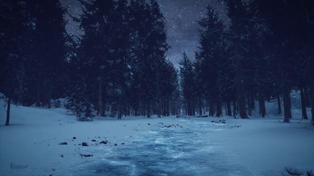 Isverden: Spirits | 30 minutes of Ambient Fantasy Music | Relaxing Winter Night Atmosphere | ASKII