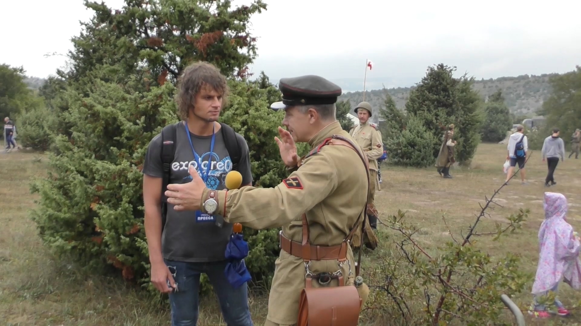 Репортаж "Военно-исторический фестиваль на Федюхиных высотах в Севастополе" (для сайта ForPost)