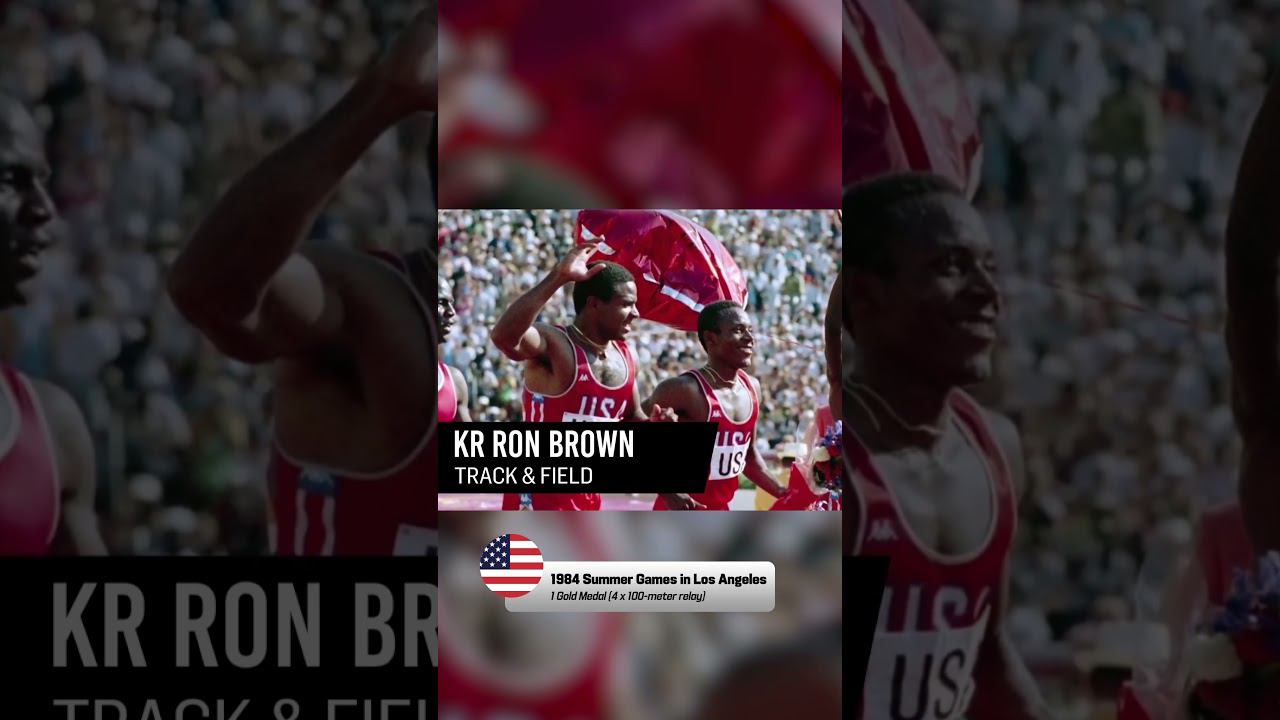 Olympians who Played in the NFL: KR Ron Brown (Track & Field)