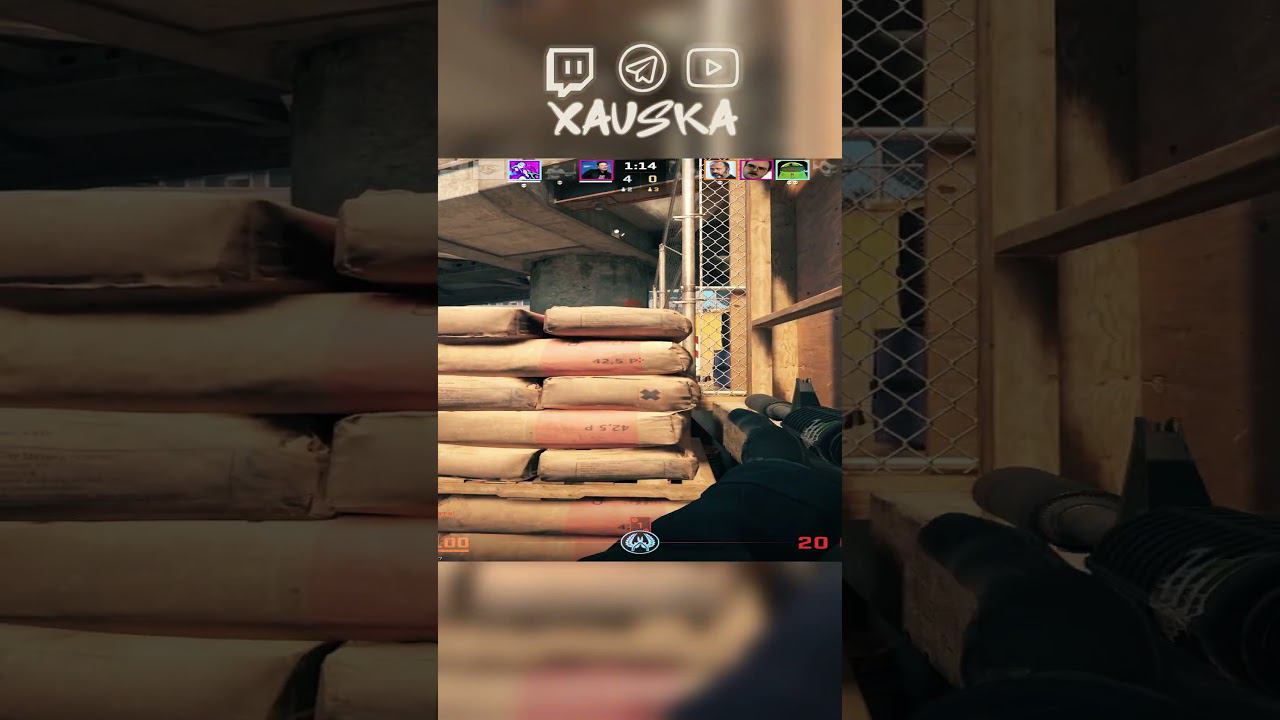 КЛУТЧ 1v4 на de_Inferno #funny #counterstrike2 #gameplay #clutch #teamplay