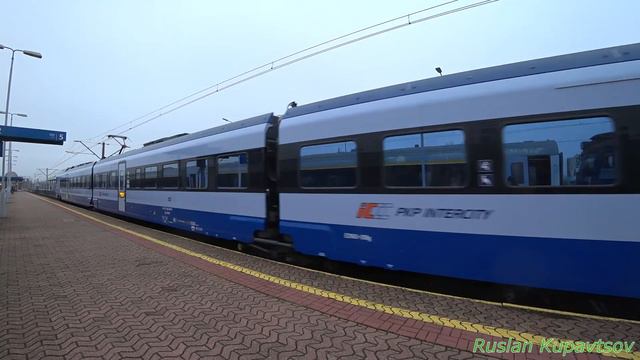 ED160 PKP Intercity на станции Łódź Kaliska