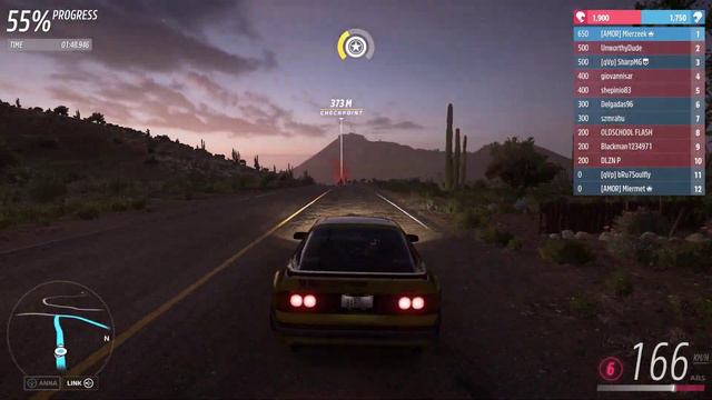 Costa Rocosa with a Mazda RX-7 1990, Forza Horizon 5