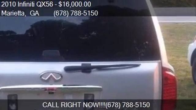 2010 Infiniti QX56 Base 4x4 4dr SUV For Sale In Marietta, GA
