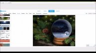 Как украсить фото красивыми СНЕЖИНКАМИ в фоторедакторе Аватан