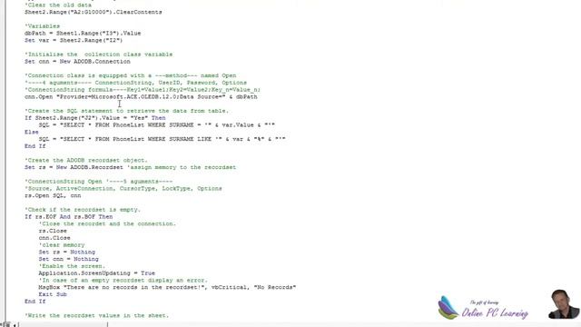 Excel Import from Access Database with ADO