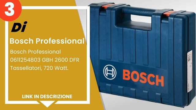 I 5 migliori tassellatori Bosch