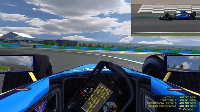 RF / Fastest lap ever Magny Course 2003 / Renault R24 ´04
