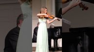 Kalley playing Dvorak Sonatina in G major, Op. 100, IV. Finale
