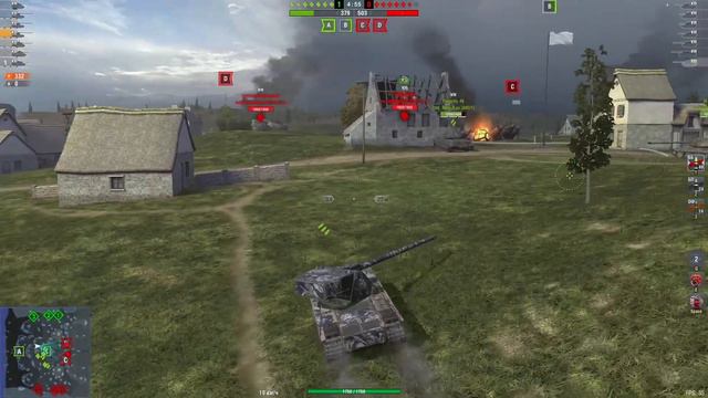 Panzer Crabs занимают 1-е место на турнире Сезонные монеты ★ Турниры WoT Blitz