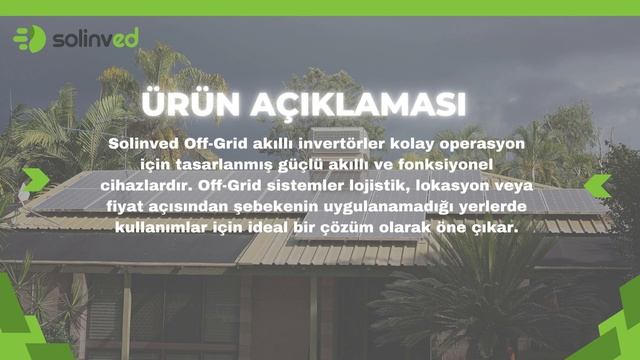 Solinved PS Plus Serisi  Off Grid Inverter 24V