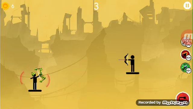 Играю в игру лучники 2 (стрелялки) . Диниска Top Gamer