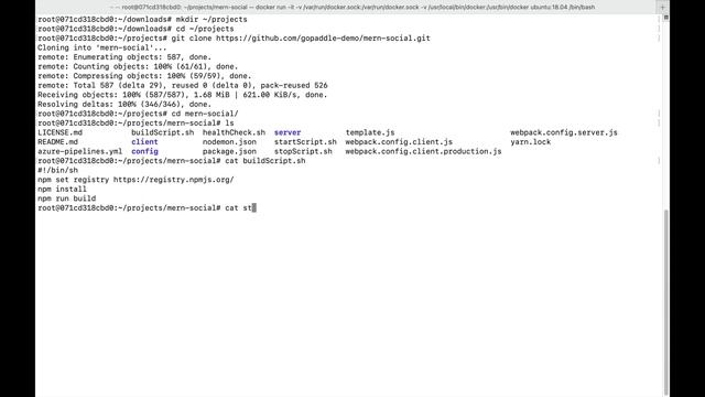 Initializing Source Code Project using gpctl