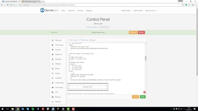 How to Setup Title Manager - Minecraft Java