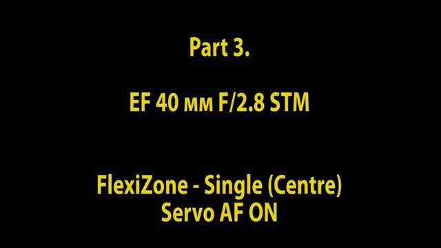 Canon EOS 650D - video - AF modes